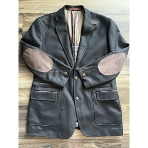 Kroon Black 'P. Funk' Classic Fit Wool & Cashmere Sport Coat Size 42R *READ